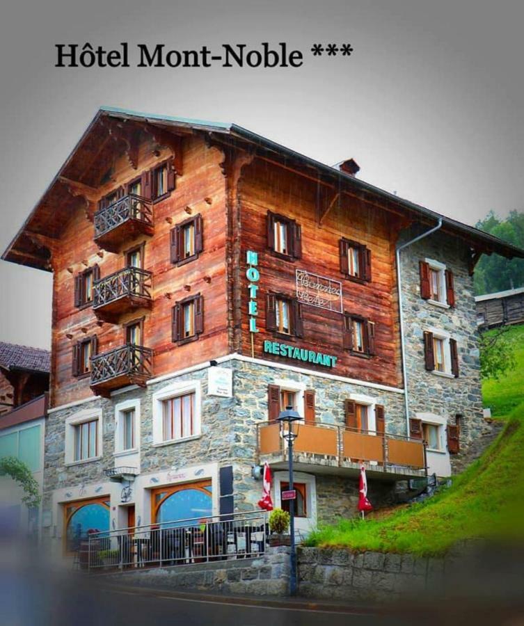 Hotel Mont-Noble Nax Dış mekan fotoğraf